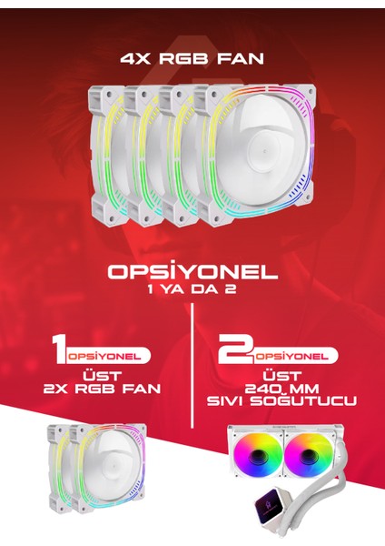 Sirius 3050 Ryzen 5 5600 Cpu 16GB 3200MHZ Ram 512GB Nvme M.2 SSD RTX3050 6gb Ekran Kartı Oyuncu Bilgisayarı Gaming Pc fiyatları