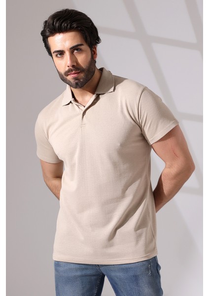 Erkek 3'lü Set Polo Yaka Kısa Kollu Yazlık T-Shirt