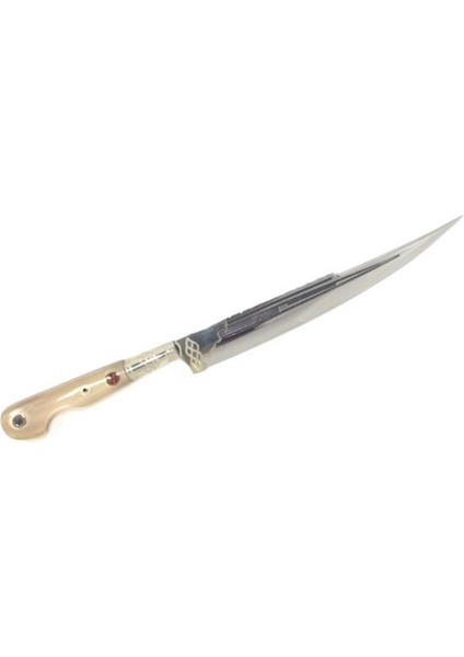 El Yapımı Yaban Koç Boynuzu Koleksiyonu Dekoratif Çakı SRM9000