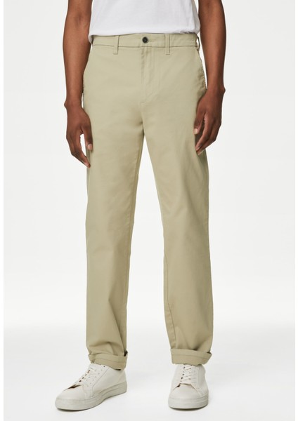 Regular Fit Chino Pantolon