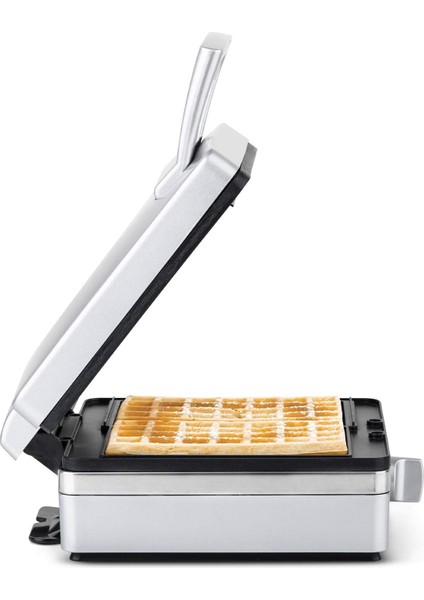 H.koenig GFX320 Waffle Makinesi, 1400 W, 2 Waffle, 15 x 10 Cm, Gri