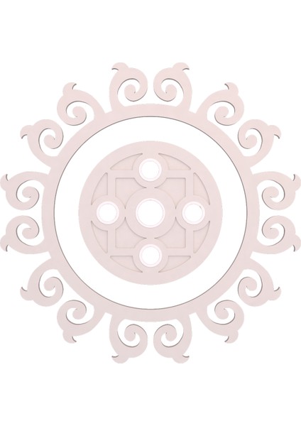 Tavan Spot Göbek Motifli Yuvarlak-01-17-Dış Çıtalı fiyatları