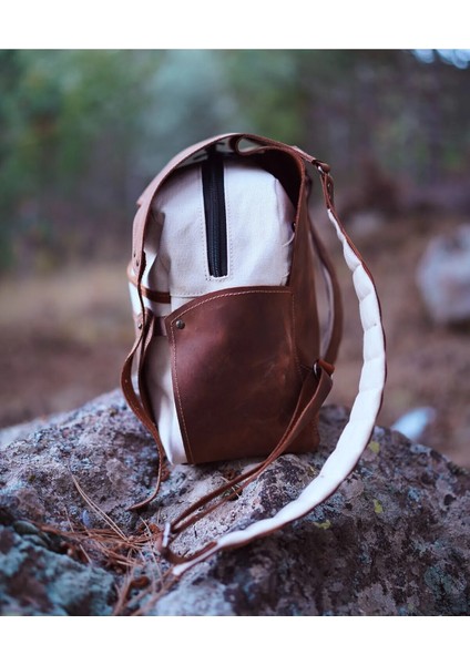 Sırt Çantası Hakiki Deri & Kanvas Kumaş Çanta Outdoor Kamp Dağcılık Avcılık Günlük Spor Çanta modelleri