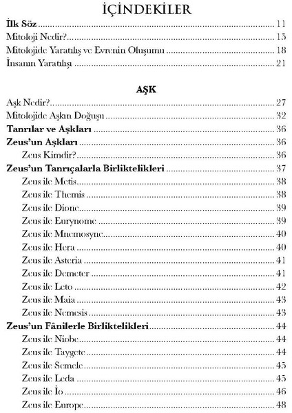 Mitolojide Aşk ve Ceza / Mehmet Emin Katırcı