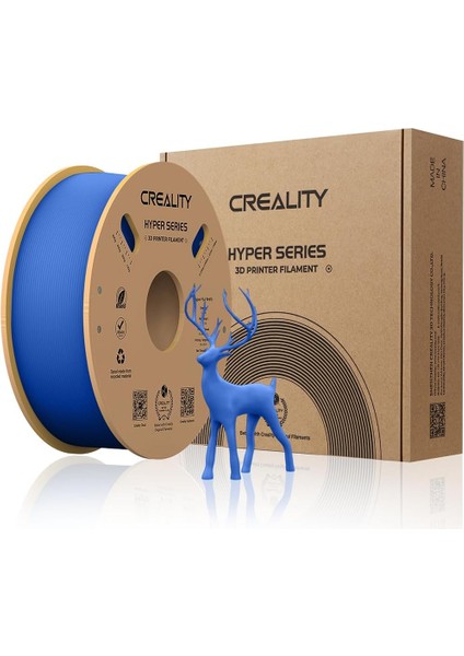 Urhanshop Creality Hyper Pla Mavi Filament 1.75MM 1kg