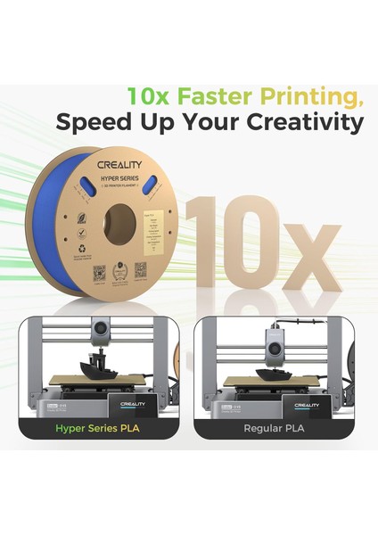 Urhanshop Creality Hyper Pla Mavi Filament 1.75MM 1kg