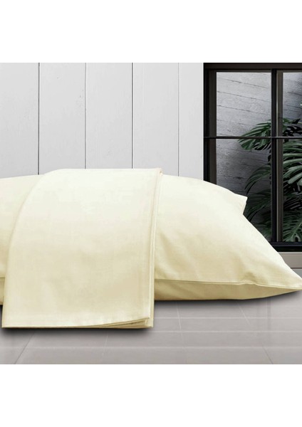 Pamuklu Düz Renk Yastık Kılıfı 4 Adet