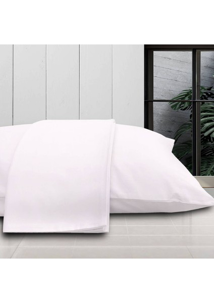 Pamuklu Düz Renk Yastık Kılıfı 2 Adet