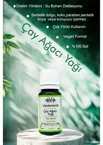 Çay Ağacı Yağı Seyreltilmemiş %1 x 10 ml