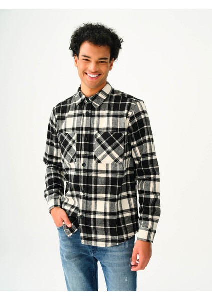 Erkek Gömlek Siyah LF2037386