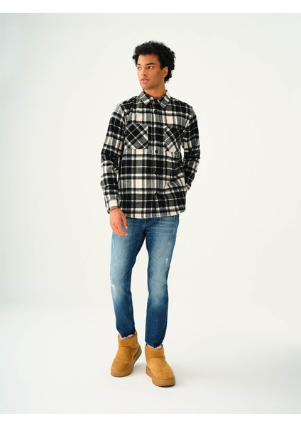 Erkek Gömlek Siyah LF2037386 fiyatları