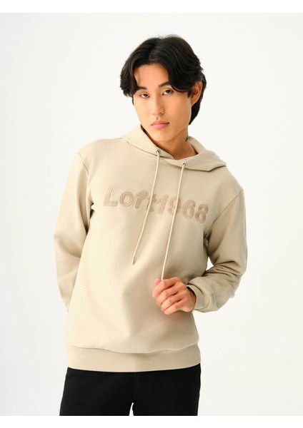 Erkek Sweatshirt Taş LF2037486