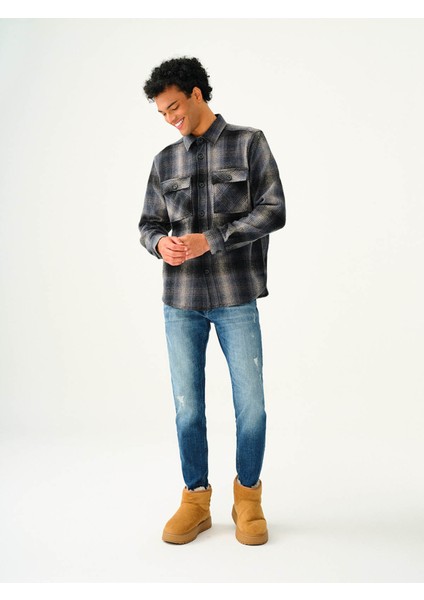 Erkek Gömlek Lacivert LF2037408 fiyatları