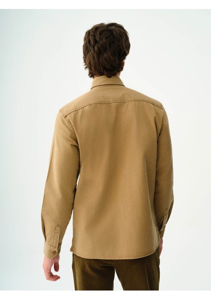 Erkek Gömlek Bej LF2036930 modelleri