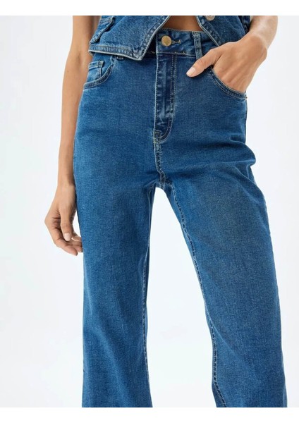 Kadın Jean Pantolon Indigo 5WAL40203MD fırsatları