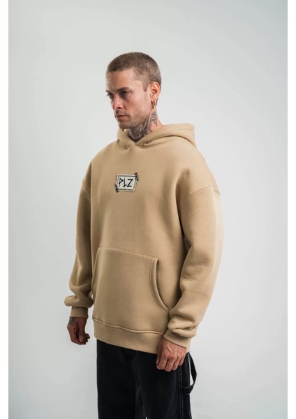 Sırtı Nakışlı Oversize Sweatshirt