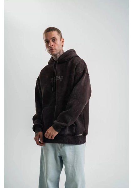 Nakış Işlemeli Oversize Sweatshirt