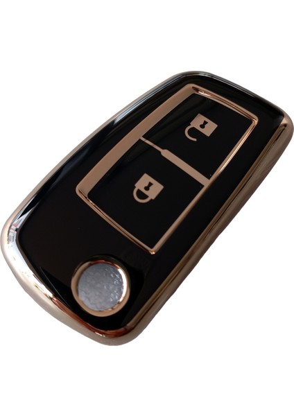 Nissan Qashqai Micra X-Trail Uyumlu Anahtar Kumanda Kılıfı Oto Anahtarlık Siyah Gold fırsatları