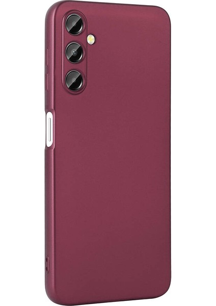 Samsung Galaxy A15 Kılıf Mat Soft Premier Silikon Kapak - Rose Gold