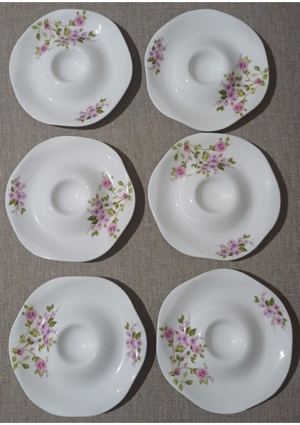 6'lı Porselen Yumurta Servis Tabağı modelleri