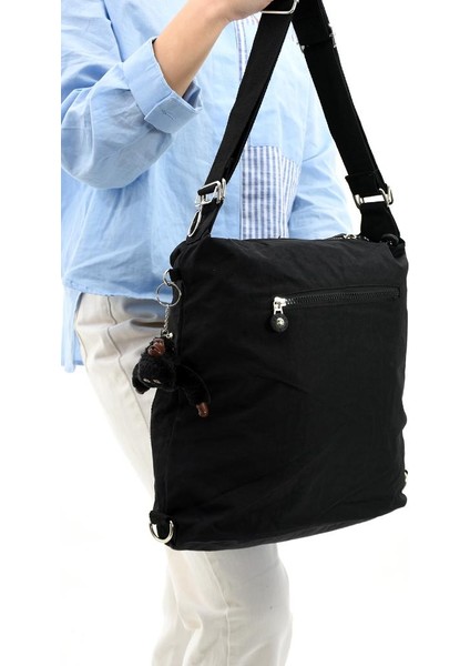 Ister Sırt Ister Omuz Ister Çapraz Askılı Fonksiyonel Kullanım Kadın Çantası 30*30 cm Büyük Boy fırsatları