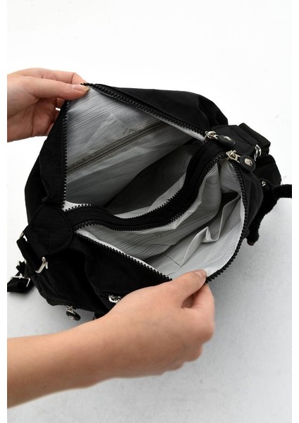 Ister Sırt Ister Omuz Ister Çapraz Askılı Fonksiyonel Kullanım Kadın Çantası 30*30 cm Büyük Boy indirimleri