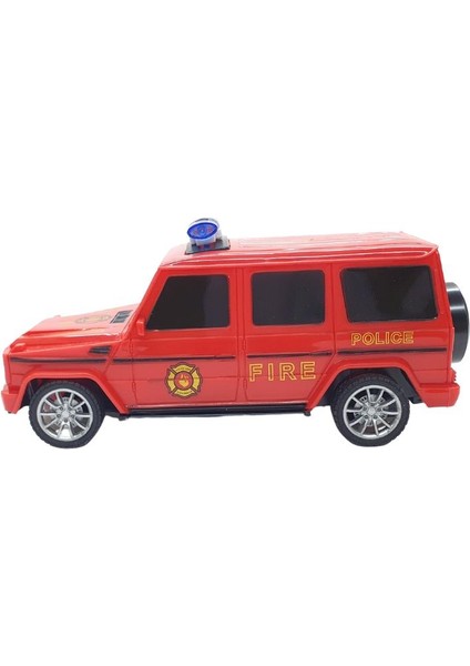 Uzaktan Kumandalı Mercedes Polis Jeep 1:20 Ölçek 18 cm Kırmızı - 13578-887 (Lisinya) fiyatları