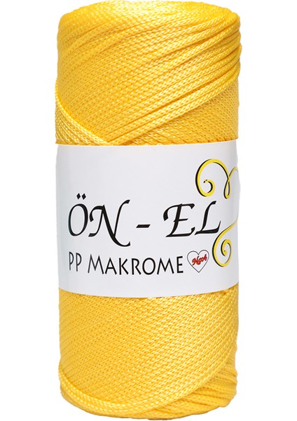 Polyester Makrome Ipi 200 Gr. | Sarı