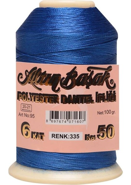 Dantel ve Oya Ipi 6 Kat 50 No 100 gr 335