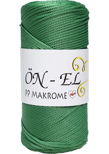 Polyester Makrome Ipi 200 Gr. | Çimen Yeşili