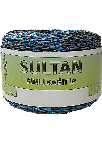 Simli Kağıt Ip 250 Gr. 250 Mt. | Mavi