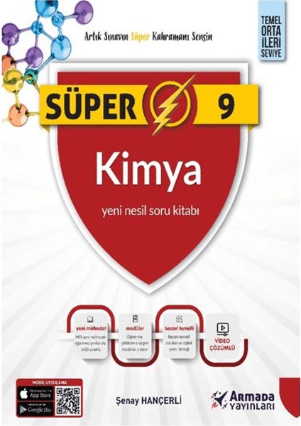 9. Sınıf Süper Kimya Yeni Nesil Soru Kitabı