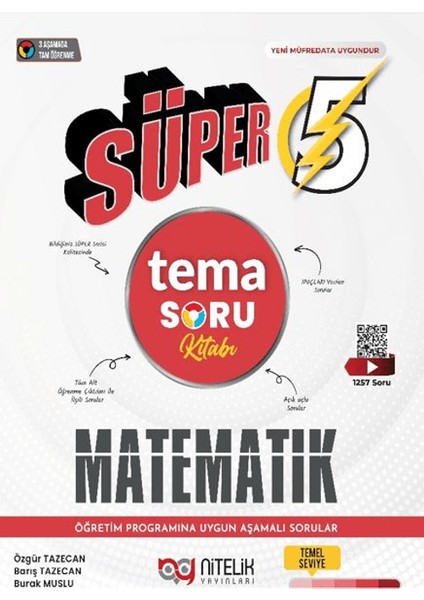 5. Sınıf Süper Matematik Tema Soru Kitabı