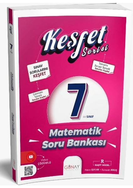 7. Sınıf Keşfet Plus Serisi Matematik Soru Bankası