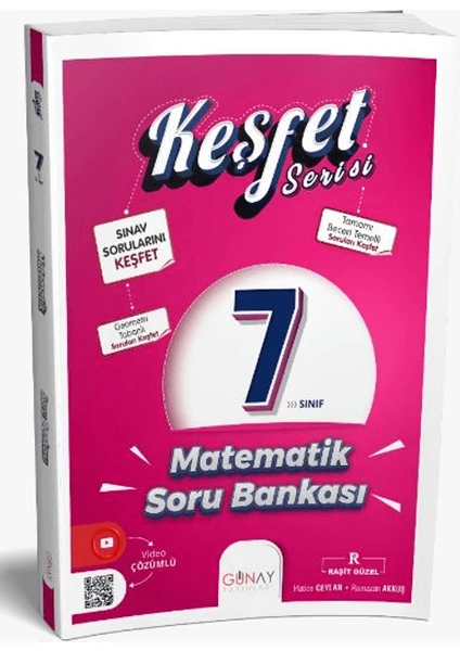 Günay Yayınları 7. Sınıf Keşfet Plus Serisi Matematik Soru Bankası