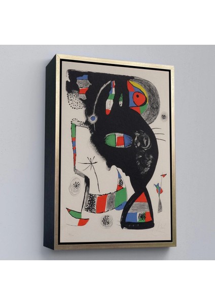 Teknoo- Çerçeveli Joan Miro - 42 Rue Blomet TABLO-8048 modelleri
