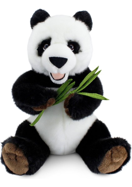 Animals Of The World Oturan Bambulu Panda Peluş Oyuncak 30 cm