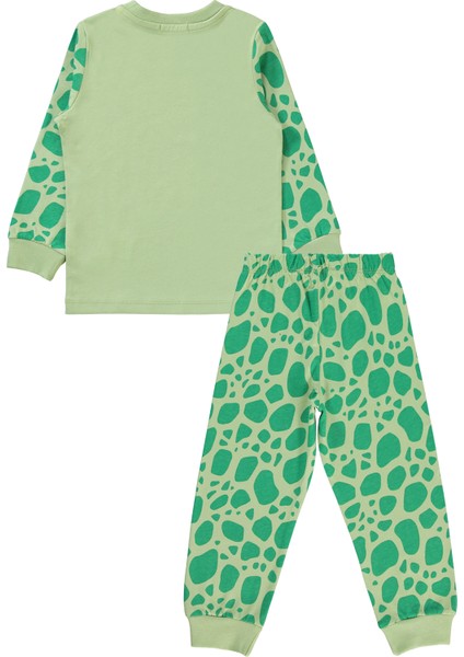 Erkek Çocuk Pijama Takımı 2-5 Yaş Soft Haki fiyatları