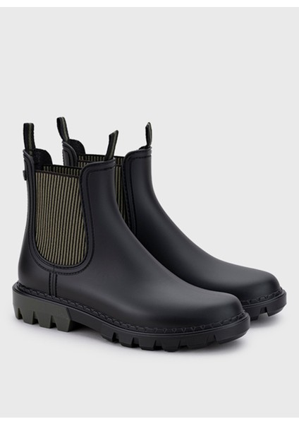 Bej - Siyah Kadın Bot W10317