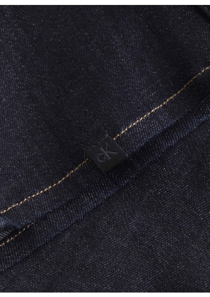 Regular Straight Gömlek Yaka Düz Koyu Lacivert Kadın Denim Gömlek Long Sleeve Lean Denım Shırt fiyatları