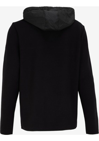 Kapüşon Yaka Baskılı Siyah Erkek Sweatshırt F4WM-SWT 2758 fiyatları