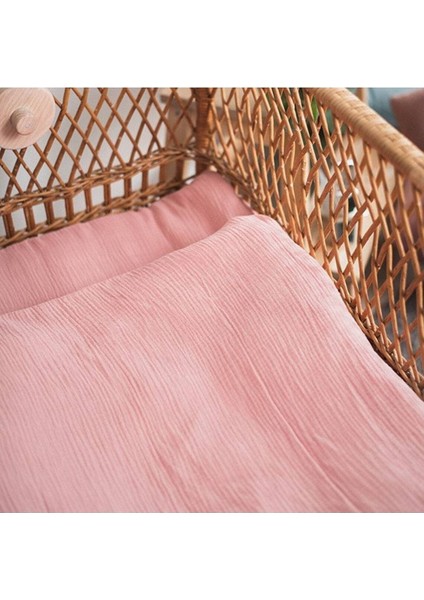 Müslin Bebek Nevresim Takımı 70X110 cm Pamuk (Crincle Muslin) +15 cm Yatak Yüksekliği modelleri