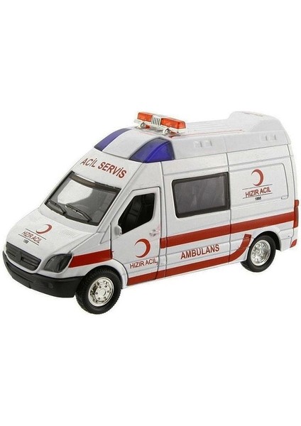 FY5058SA-12D Işıklı Çek Bırak Metal Ambulans