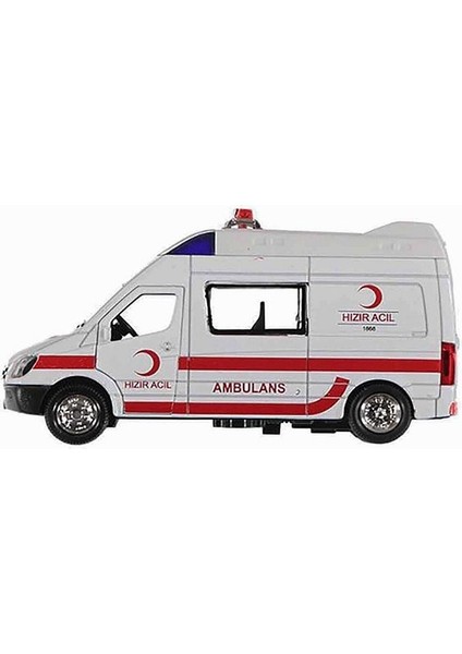 FY5058SA-12D Işıklı Çek Bırak Metal Ambulans