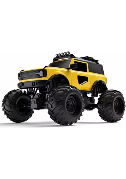 Uzaktan Kumandalı Işıklı 4WD Off Road Truck 4x4 Jeep Arazi Aracı