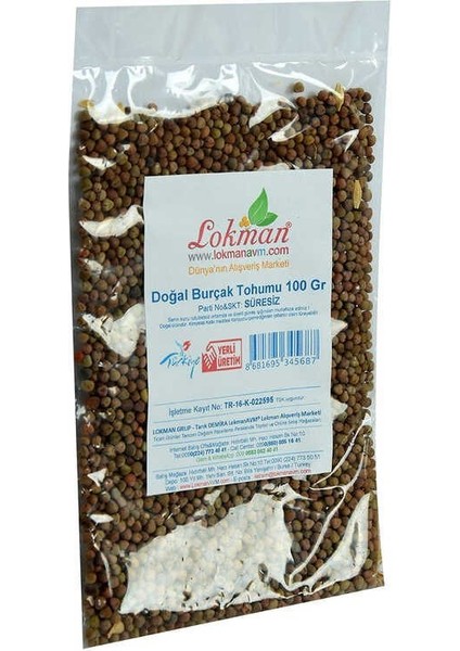 Doğal Burçak Tohumu 100 gr Paket