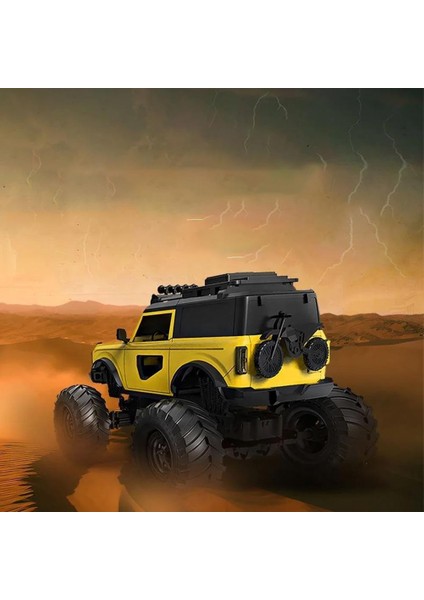 Uzaktan Kumandalı Işıklı 4WD Off Road Truck 4x4 Jeep Arazi Aracı modelleri