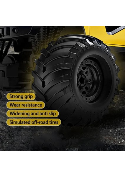 Uzaktan Kumandalı Işıklı 4WD Off Road Truck 4x4 Jeep Arazi Aracı indirimleri