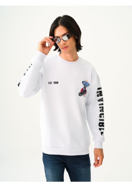 Oversize Fit Erkek Sweatshirt