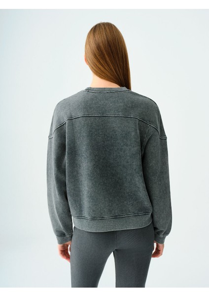 Oversize Kadın Sweatshirt